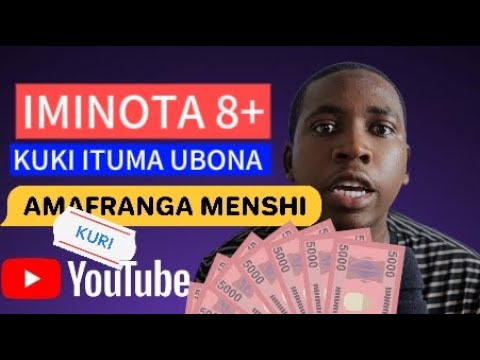 DORE IBINTU UKWIYE KUMENYA KUGIRANGO UBONE AMAFRANGA ATUBUTSE KURI YOUTUBE